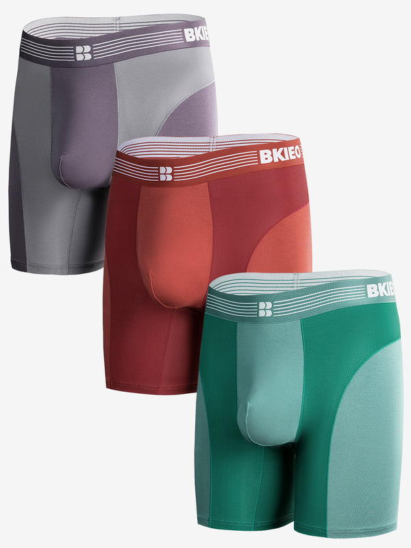 Infinite Motion Sport-Performance Breathable Boxer Briefs with Spacious Pouch