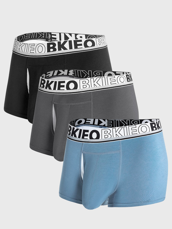 Moods-of-the-Week Spacious Pouch Trunks w/ Fly, Made from TENCEL™ Modal Fibers