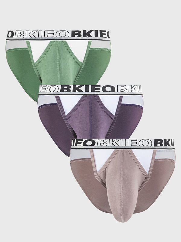 Moods-of-the-Week Spacious Pouch Sidecut Briefs w/ Fly, Made from TENCEL™ Modal Fibers